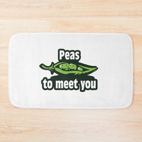 Item preview, Peas to meet you designed and sold by Mad Monkey Shop.