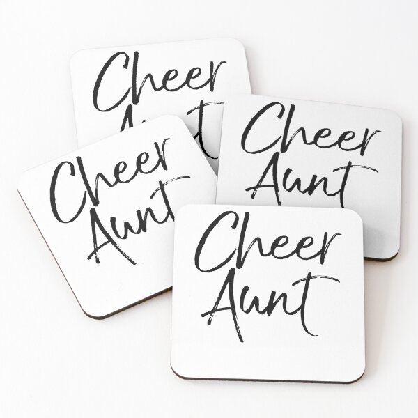 Item preview, Cheer Aunt Gift Cheerleading Quote designed and sold by TNDesignStudio.