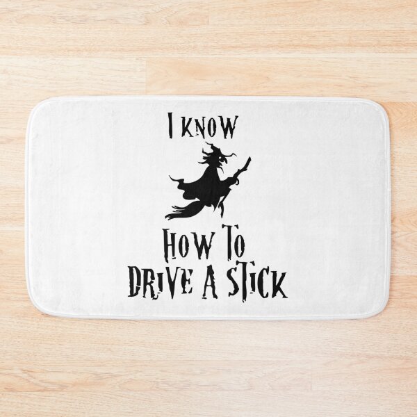 Item preview, Halloween Witch - I Know how to drive a Stick! designed and sold by EstelleStar.