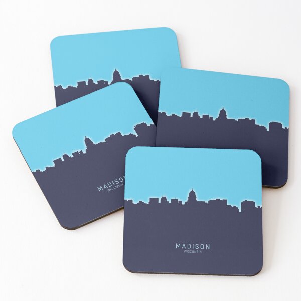 Item preview, Madison Wisconsin Skyline designed and sold by ArtPrints.