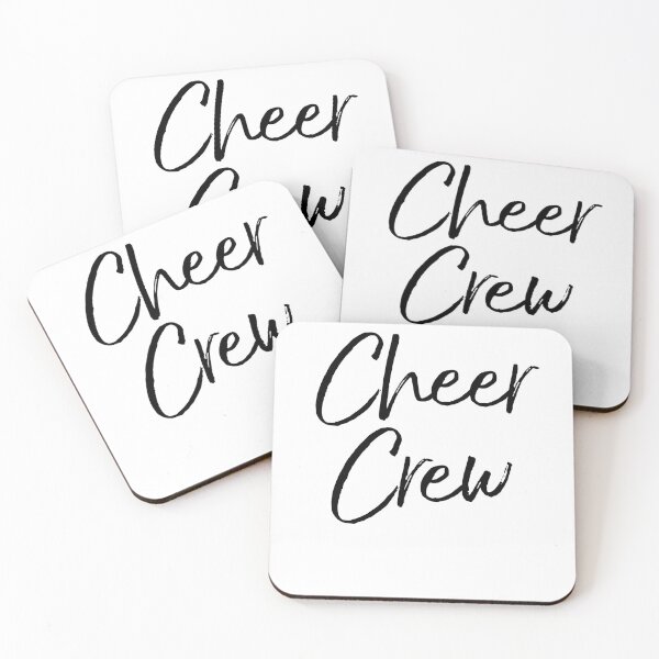 Item preview, Cheer Crew Cheerleading Quote designed and sold by TNDesignStudio.