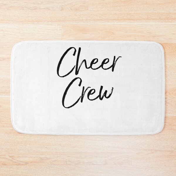 Item preview, Cheer Crew Cheerleading Quote designed and sold by TNDesignStudio.