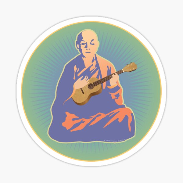 Ukulele Dharma Sticker
