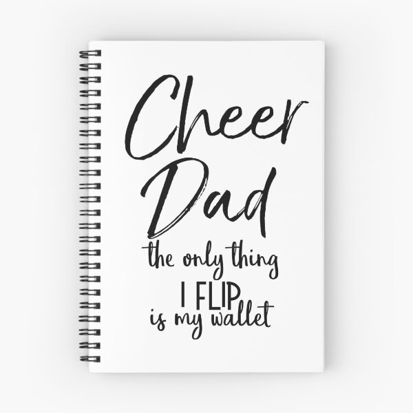 Item preview, Cheer Dad The Only Ting I Flip is My Wallet Cheerleading Quote designed and sold by TNDesignStudio.