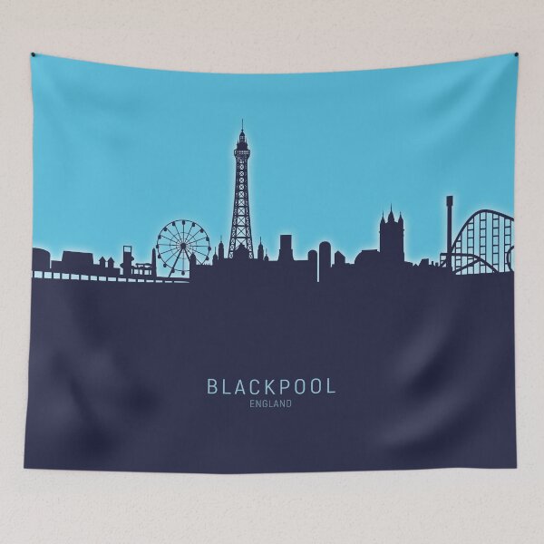 Item preview, Blackpool England Skyline designed and sold by ArtPrints.