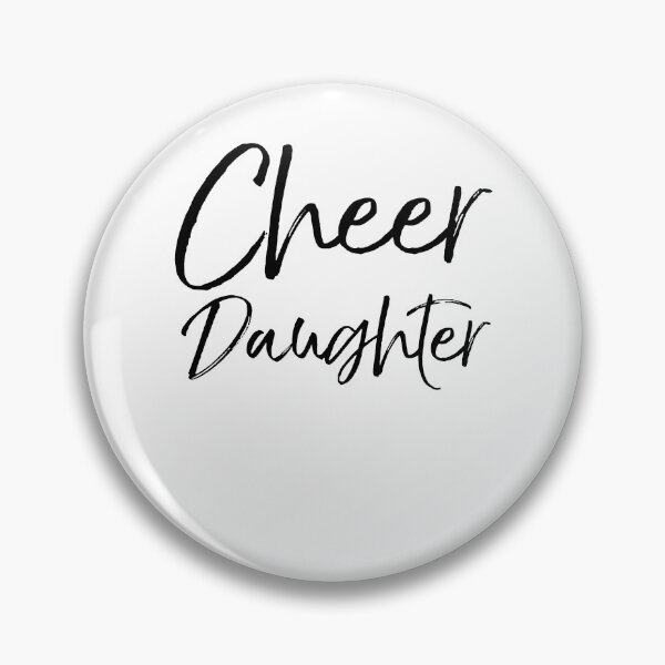 Item preview, Cheer Daughter Cheerleading Quote designed and sold by TNDesignStudio.