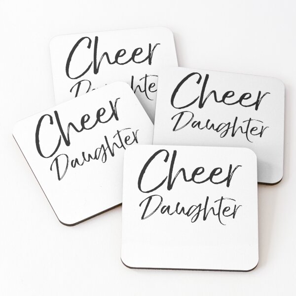 Item preview, Cheer Daughter Cheerleading Quote designed and sold by TNDesignStudio.