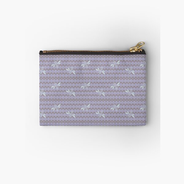 Item preview, Field of Bees Geometric Pattern ~ LAVENDER CREAM designed and sold by Daniel Bevis Design.