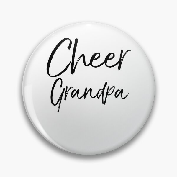 Item preview, Cheer Grandpa Cheerleading Quote designed and sold by TNDesignStudio.