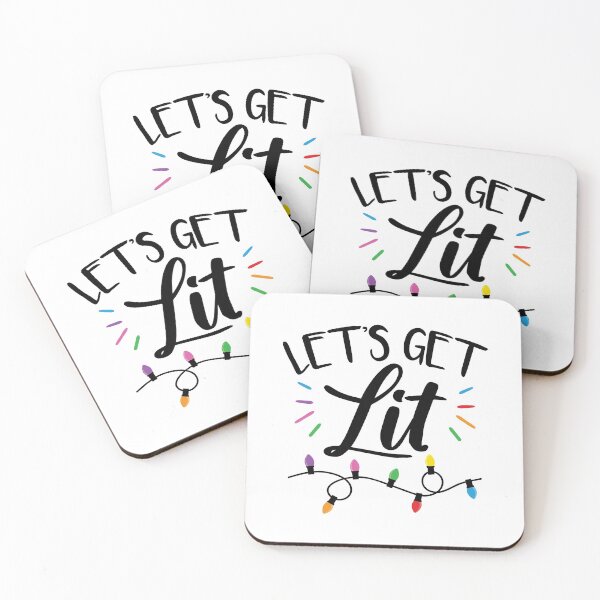 Item preview, Christmas Design - Let's Get LIT designed and sold by EstelleStar.
