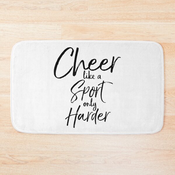 Item preview, Cheer Like a Sport Only Harder Cheerleading Quote designed and sold by TNDesignStudio.