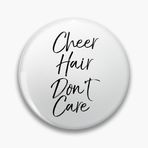 Item preview, Cheer Hair Don't Care Cheerleading Quote designed and sold by TNDesignStudio.