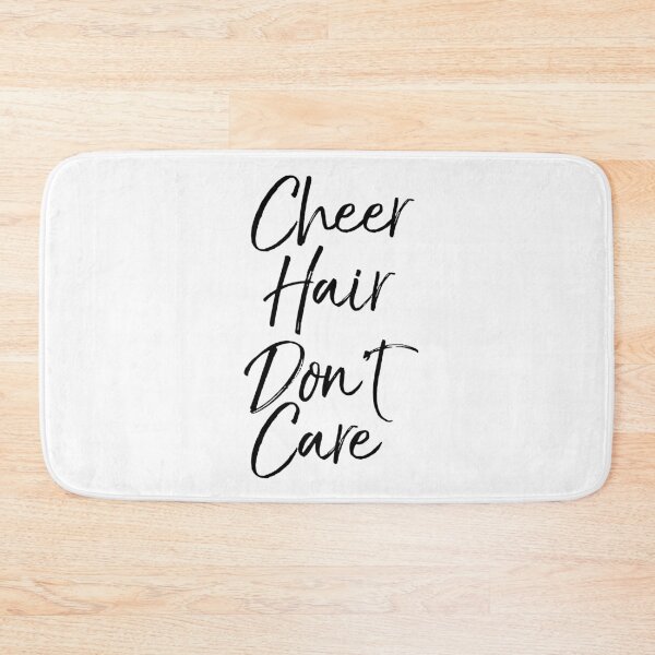 Item preview, Cheer Hair Don't Care Cheerleading Quote designed and sold by TNDesignStudio.