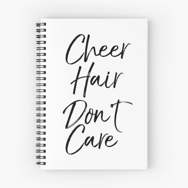Item preview, Cheer Hair Don't Care Cheerleading Quote designed and sold by TNDesignStudio.