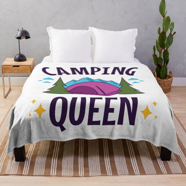 Item preview, Camping Queen Gift for Women who Tent Camp - Camping designed and sold by EstelleStar.