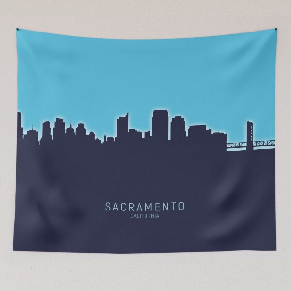 Item preview, Sacramento California Skyline designed and sold by ArtPrints.