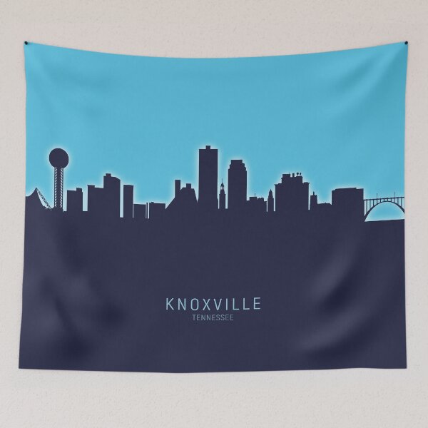 Item preview, Knoxville Tennessee Skyline designed and sold by ArtPrints.