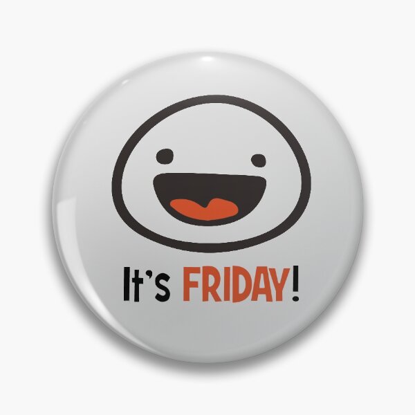 Item preview, It's Friday designed and sold by Mad Monkey Shop.