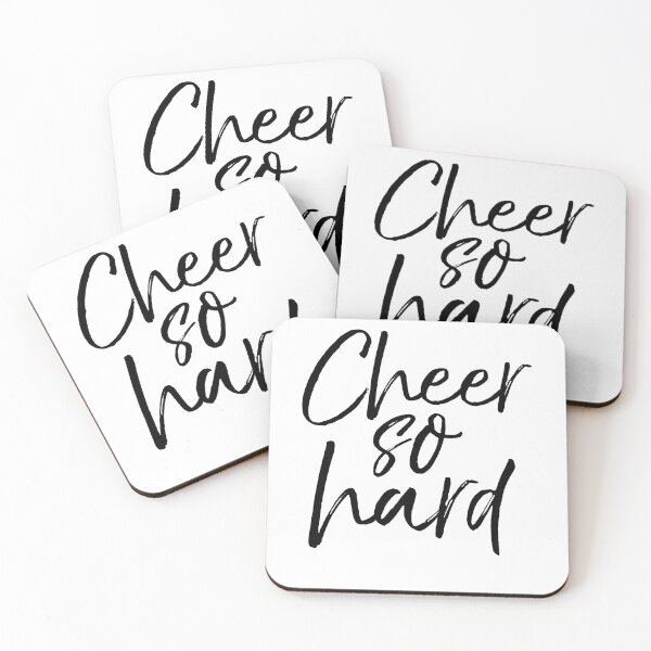 Artikelvorschau, Cheer So Hard Cheerleading Quote entworfen und verkauft von TNDesignStudio.