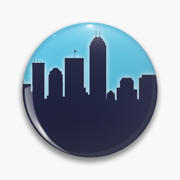Artikelvorschau, Indianapolis Indiana Skyline entworfen und verkauft von ArtPrints.