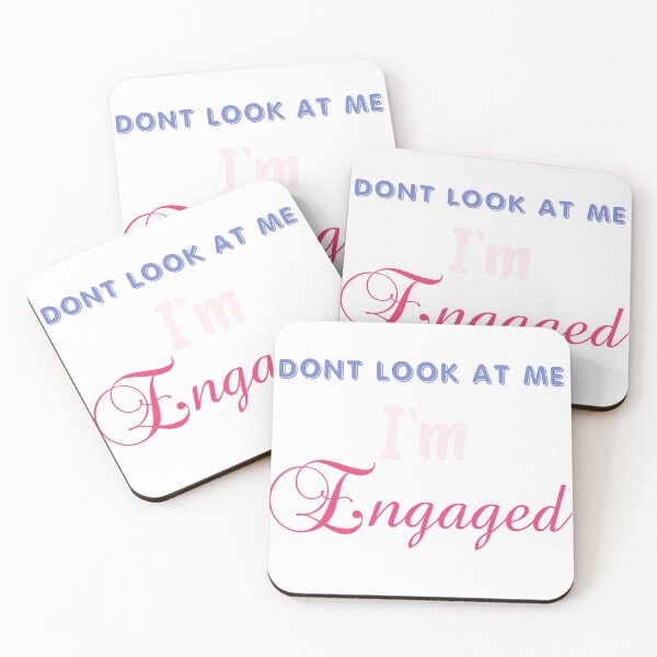 Item preview, Don't look at me...engaged designed and sold by Mushirmohi.