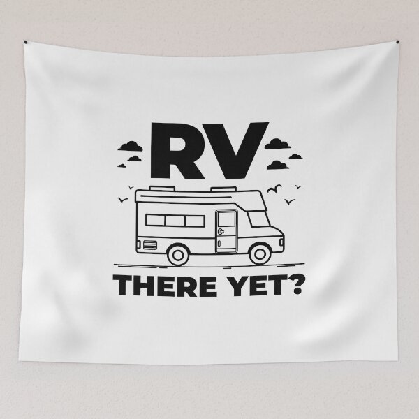Aperçu de l'œuvre RV encore là? Drôle véhicule récréatif, camping-car, camping-car, camping-car créée et vendue par EstelleStar.