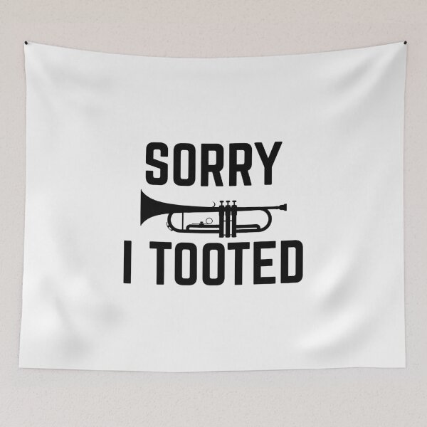Item preview, Trumpet Player Humor - I Tooted designed and sold by EstelleStar.