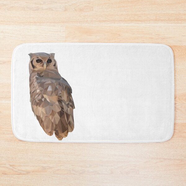 Item preview, Low poly night owl designed and sold by ErinFCampbell.