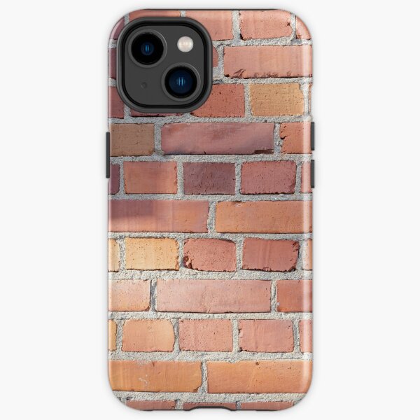 Red tile wall in the sun  iPhone Tough Case