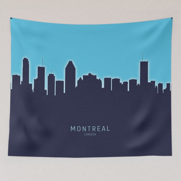 Artikelvorschau, Montreal Canada Skyline entworfen und verkauft von ArtPrints.