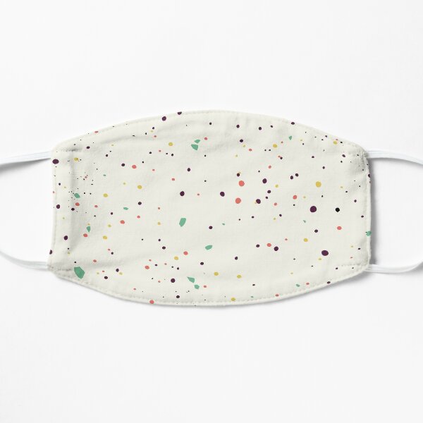Terrazzo confetti party Mask
