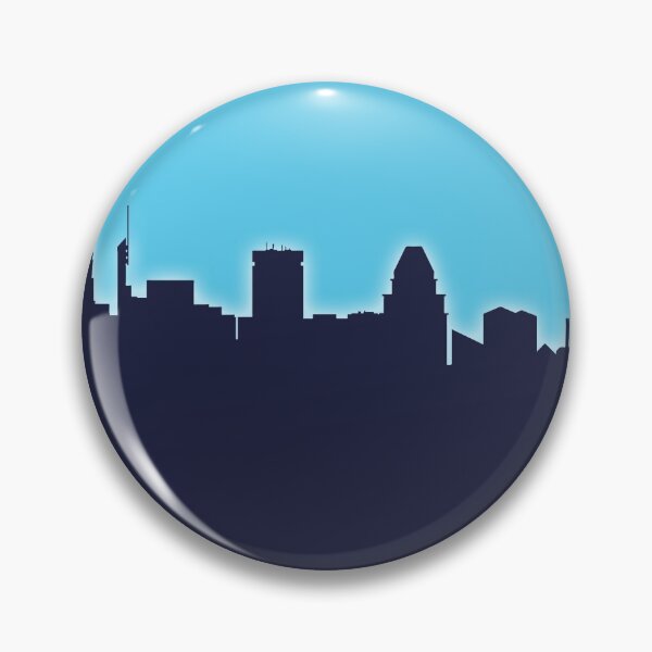 Item preview, Baltimore Maryland Skyline designed and sold by ArtPrints.