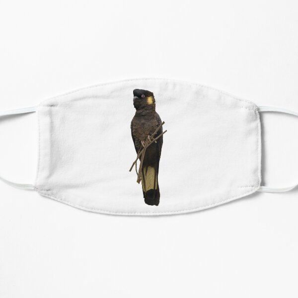 Yellow-tailed Black Cockatoo Mask