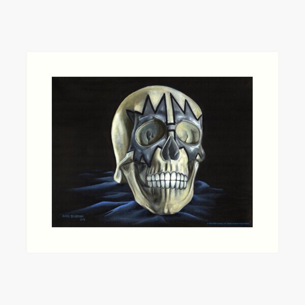 KISS Skull: The Spaceman Art Print