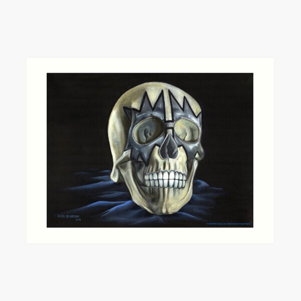 KISS Skull: The Spaceman Art Print