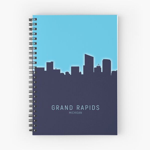 Item preview, Grand Rapids Michigan Skyline designed and sold by ArtPrints.