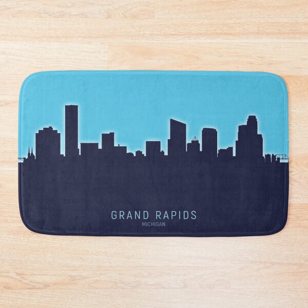 Item preview, Grand Rapids Michigan Skyline designed and sold by ArtPrints.