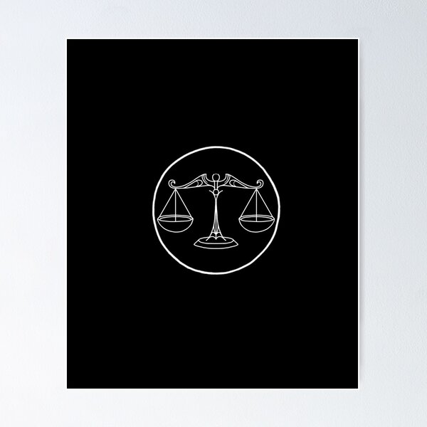 Item preview, libra zodiac sign designed and sold by dilandesigns.