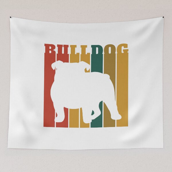 Item preview, Retro Vintage English Bulldog designed and sold by EstelleStar.