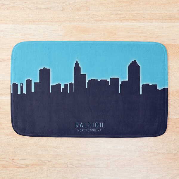 Item preview, Raleigh North Carolina Skyline designed and sold by ArtPrints.