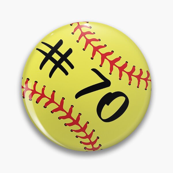 Item preview, Softball Player Jersey No 70 Back Number #70 Ball Sport Sticker Gift designed and sold by theshirtinator.