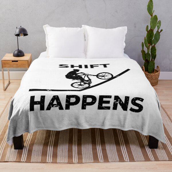 Item preview, Funny Mountain Bike Design, Gift - SHIFT Happens designed and sold by EstelleStar.
