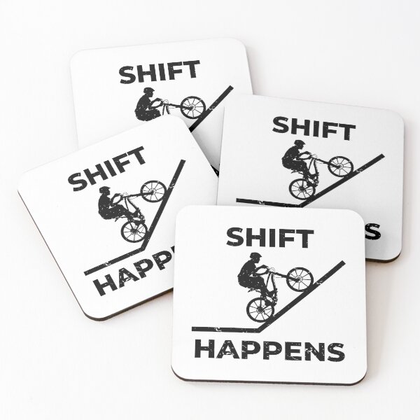 Item preview, Funny Mountain Bike Design, Gift - SHIFT Happens designed and sold by EstelleStar.