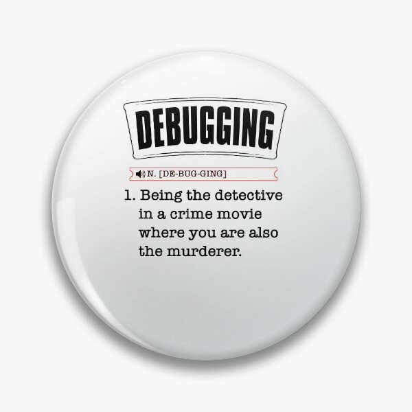 Item preview, Debugging Definition developer designed and sold by WeeTee.
