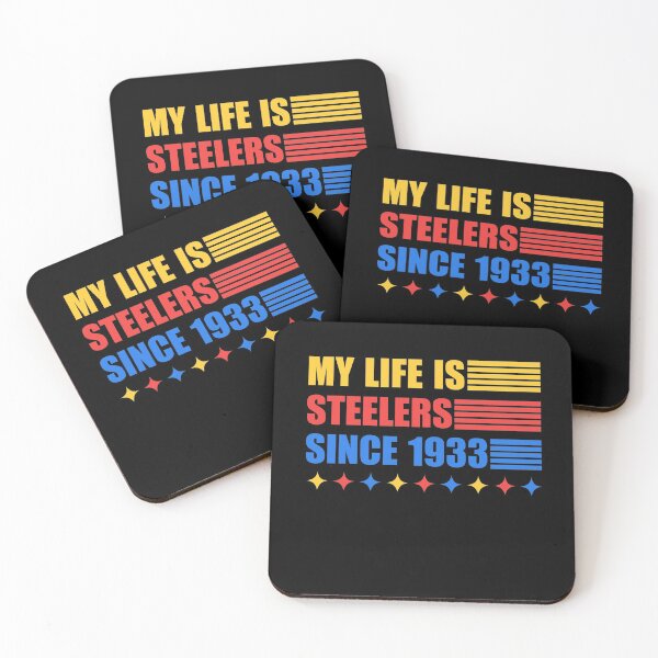 Item preview, My Life is Steelers Since 1933  - 87th birthday football club designed and sold by hermine-martin.