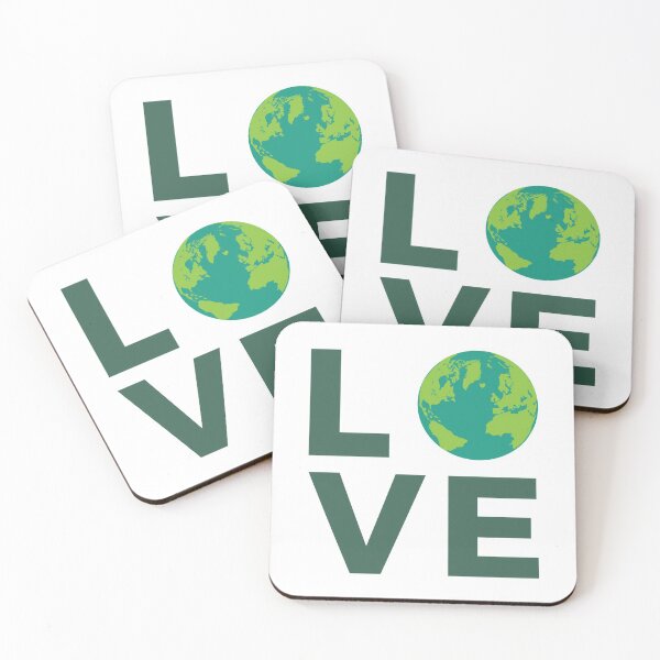 Item preview, Earth Day design - The Word LOVE and an Earth designed and sold by EstelleStar.