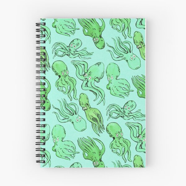 Item preview, octopus pattern - green designed and sold by KarolinaSt.