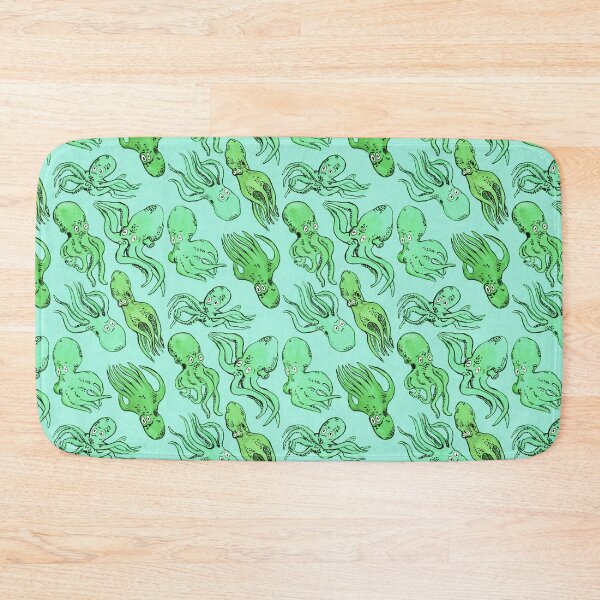 Item preview, octopus pattern - green designed and sold by KarolinaSt.