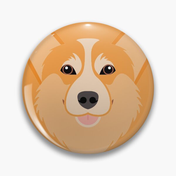 Artikelvorschau, Waliser-Corgihundegesicht entworfen und verkauft von ShirtBricks.