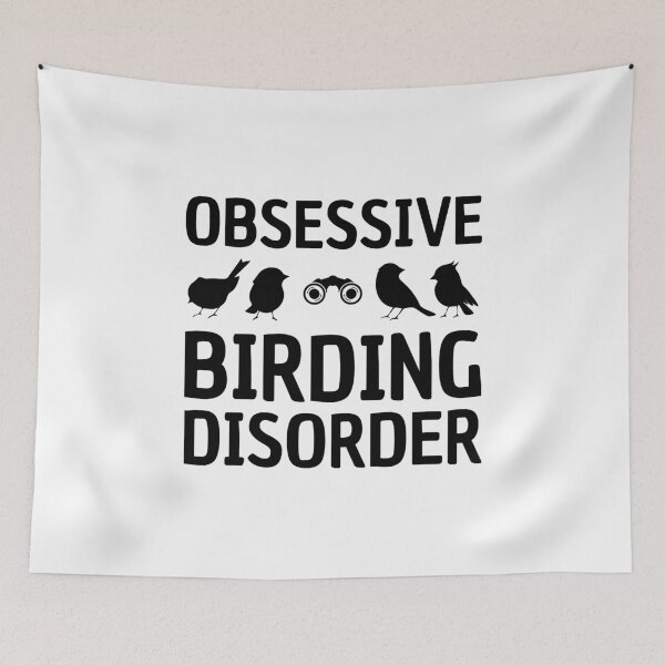 Item preview, Obsessive Birding Disorder Funny Birdwatching product designed and sold by EstelleStar.